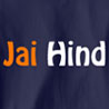 Jai Hind - Slogan Printed T - shirt for Men