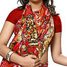 Woven Crepe Digital Print Saree